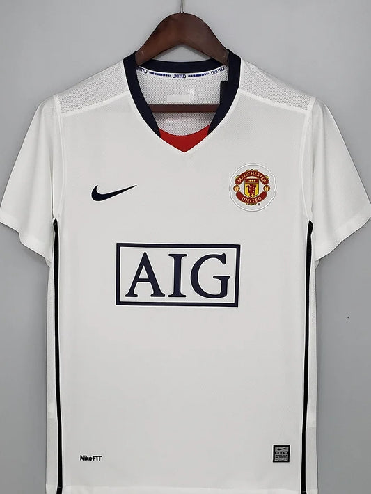 2008/2009 Retro Manchester United Away Football Shirt